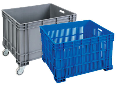 Plastik 600 X 800 Kapalı Kasalar