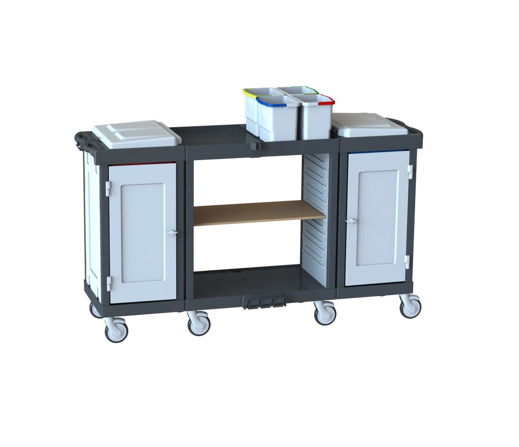 STAFF PRO HAUSEKEEPİNG KAT ARABASI H 1222 D6 W