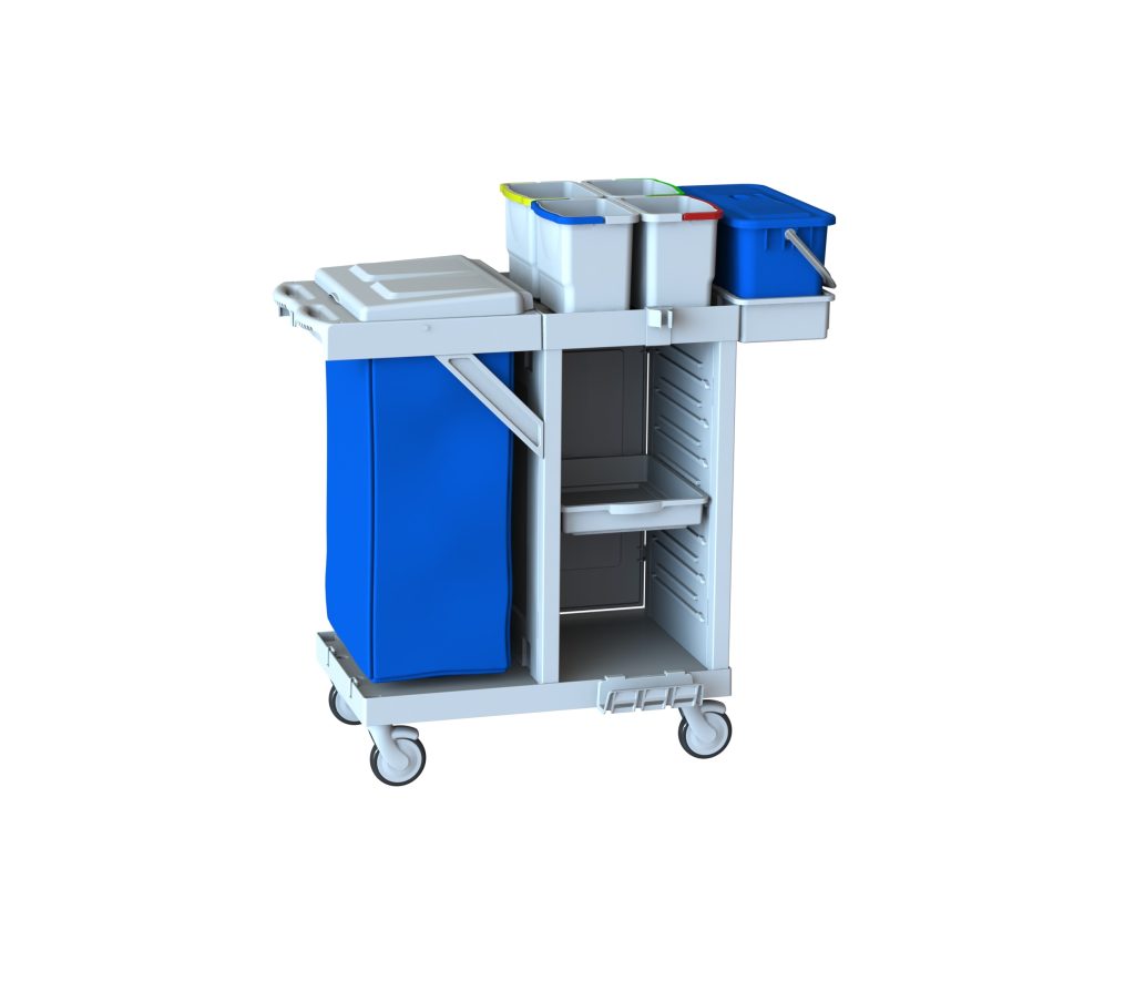 STAFF PRO HASTANE TEMİZLİK ARABASI M 111 D3 Y