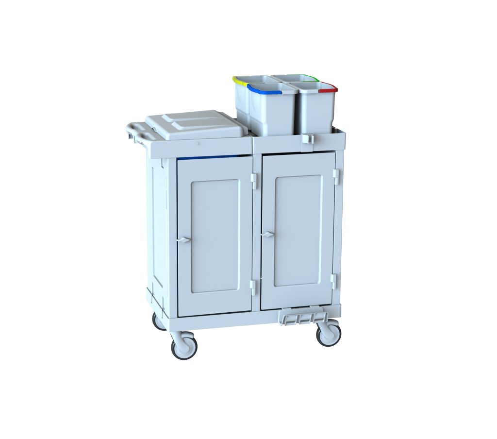 STAFF PRO HASTANE TEMİZLİK ARABASI M 111 SD2