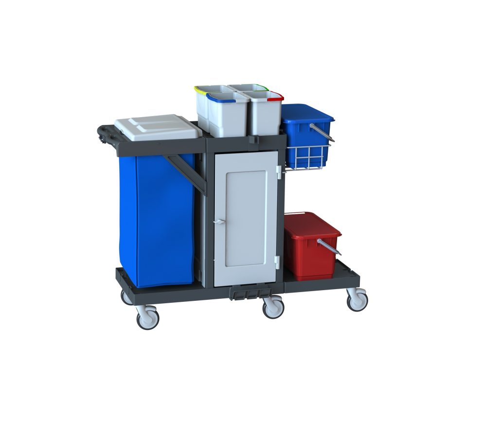 STAFF PRO HASTANE TEMİZLİK ARABASI M 451 D TS