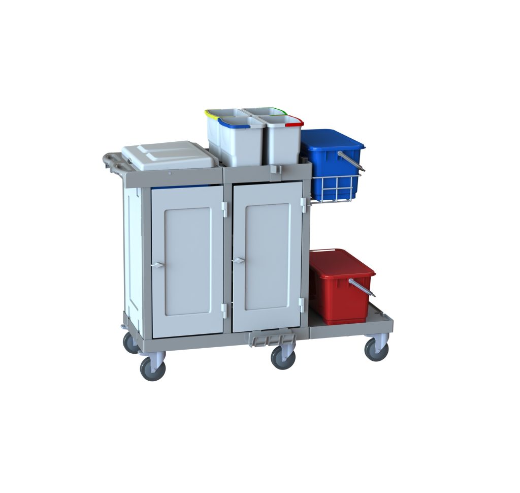 STAFF PRO HASTANE TEMİZLİK ARABASI M 451 SD 2T ECO