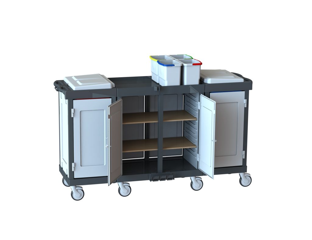 STAFF PRO HAUSEKEEPİNG KAT ARABASI H 1222 S D2 W2