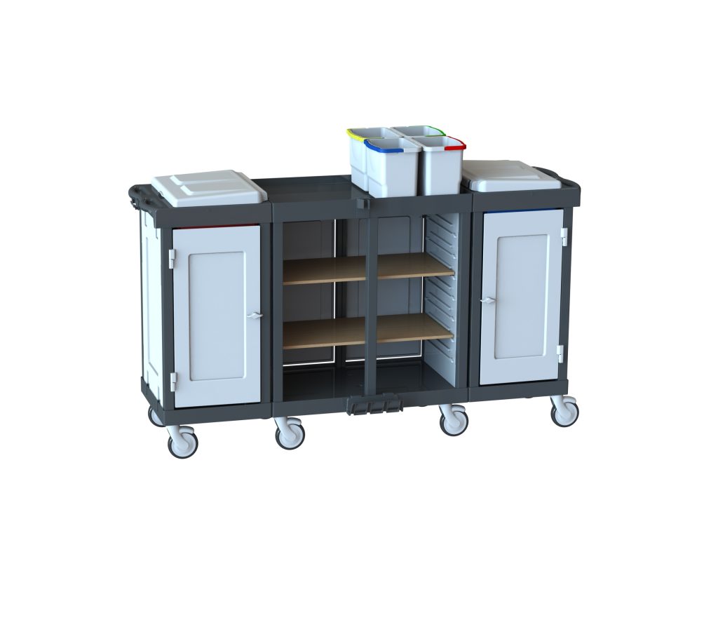 STAFF PRO HAUSEKEEPİNG KAT ARABASI H 1222 S D4 W2