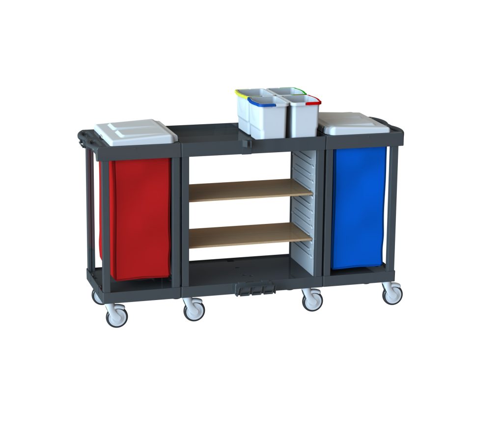 STAFF PRO HAUSEKEEPİNG KAT ARABASI H 1222 W2