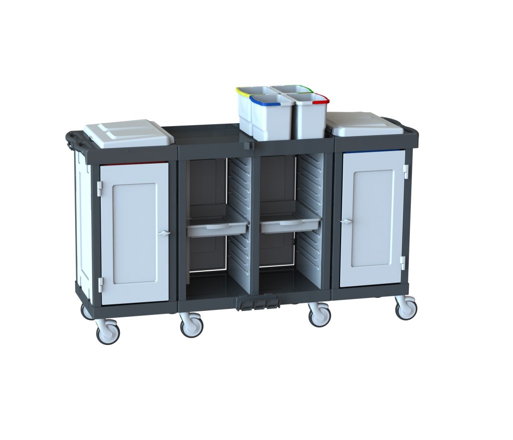 STAFF PRO HAUSEKEEPİNG KAT ARABASI H 2222 D4