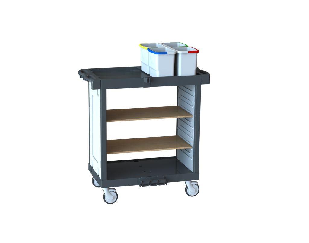 STAFF PRO HAUSEKEEPİNG KAT ARABASI H 501 W2