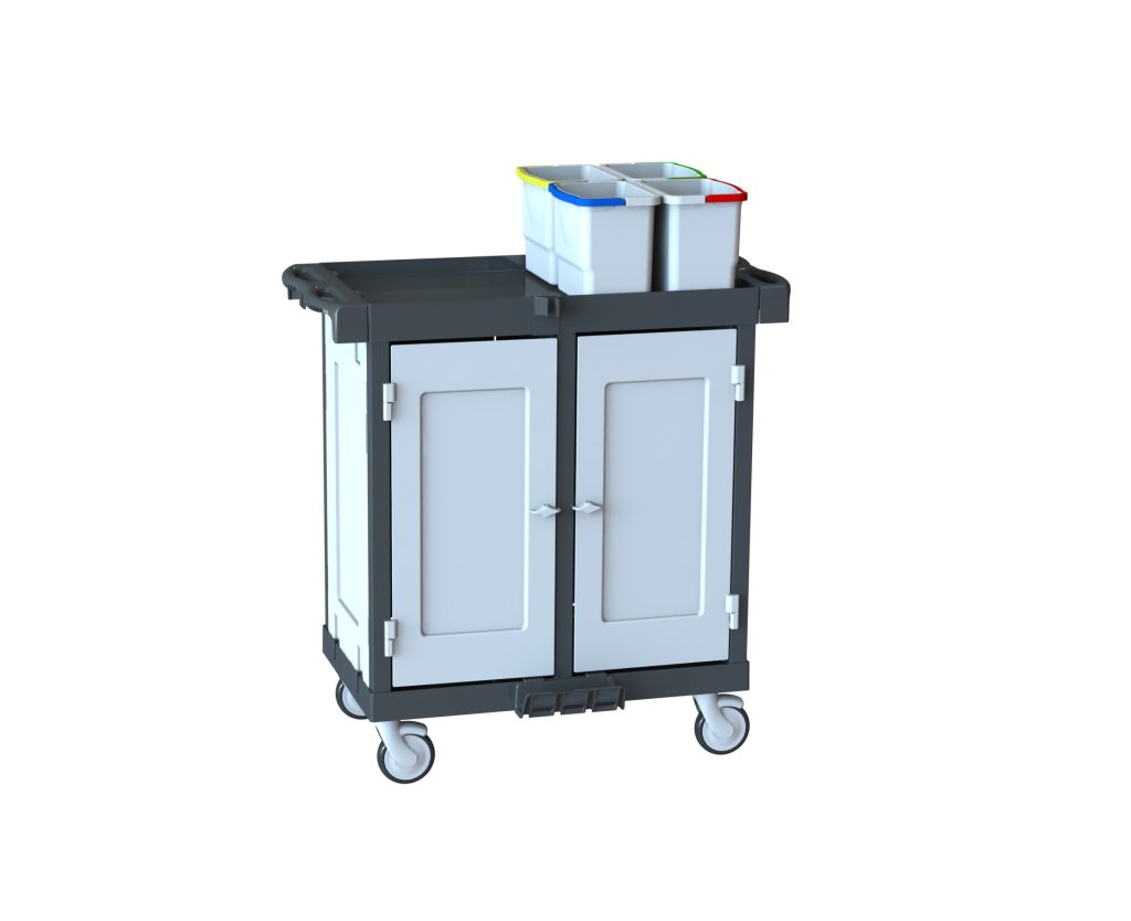 STAFF PRO HAUSEKEEPİNG KAT ARABASI H 502 D