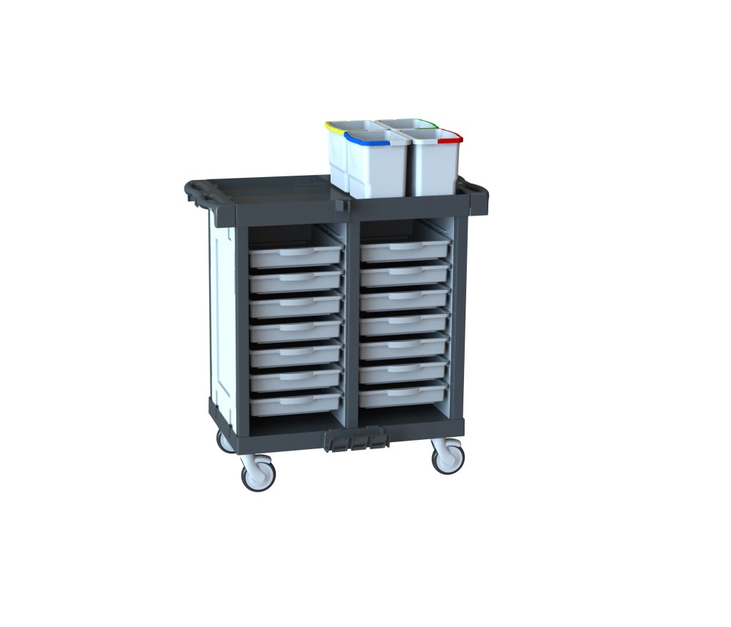 STAFF PRO HAUSEKEEPİNG KAT ARABASI H 514 D3