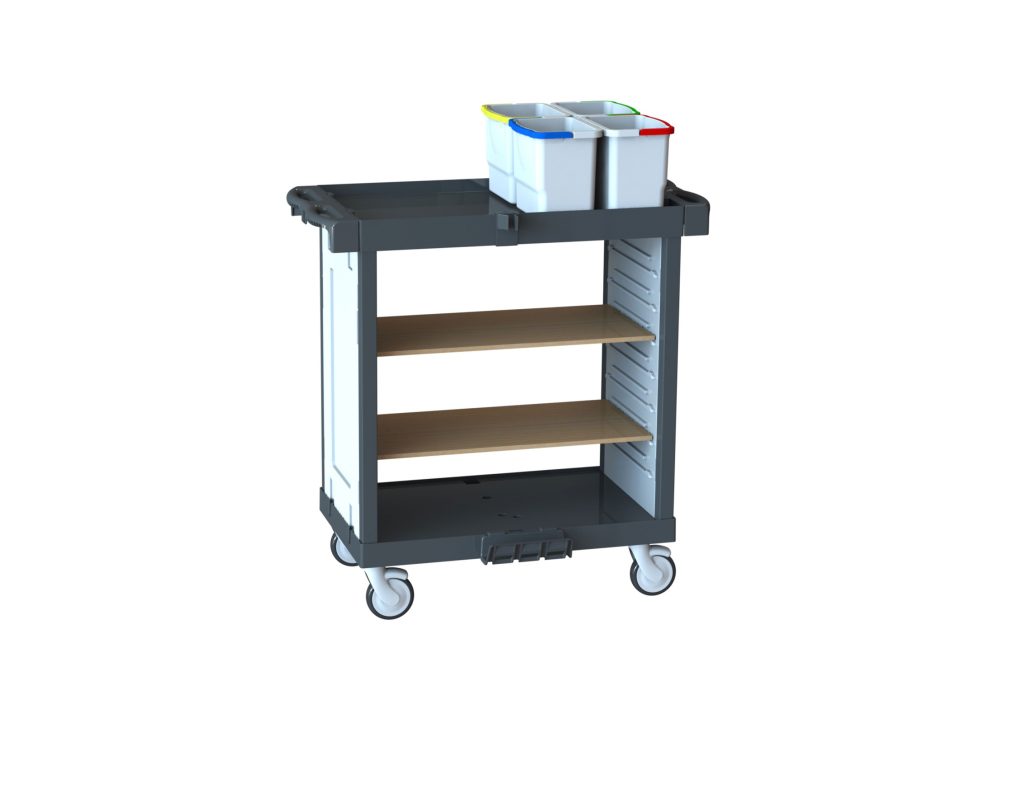 STAFF PRO HAUSEKEEPİNG KAT ARABASI H 501 W