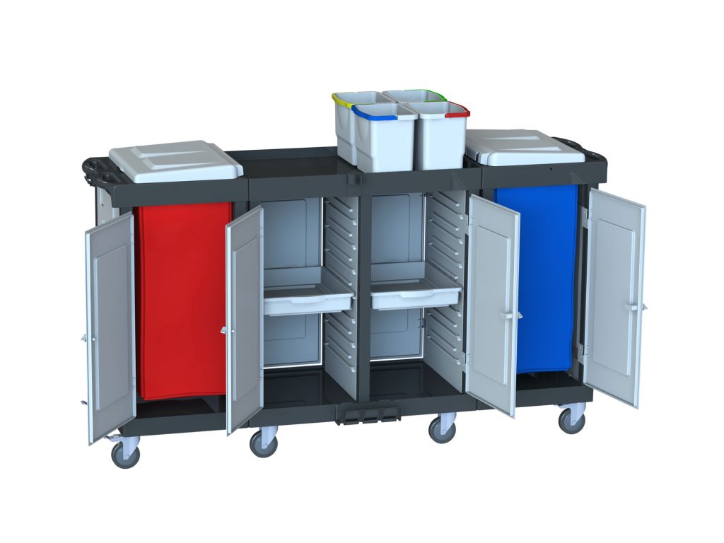 STAFF PRO H 8222 D2 TEMİZLİK ARABALARI