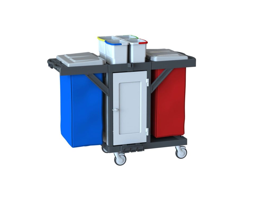 STAFF PRO C 391 D TEMİZLİK ARABALARI