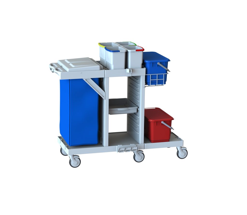 STAFF PRO HASTANE TEMİZLİK ARABASI M 451 T