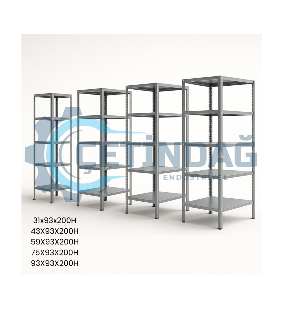 ÇELİK RAF SİSTEMLERİ | DAYANIKLI VE MODÜLER DEPO RAFLARI