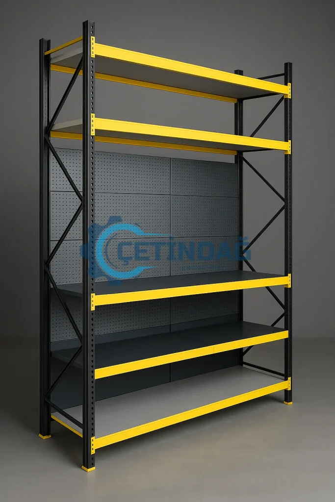 Depo raf sistemleri – Çetindağ Endüstriyel hafif rack raf çözümleri