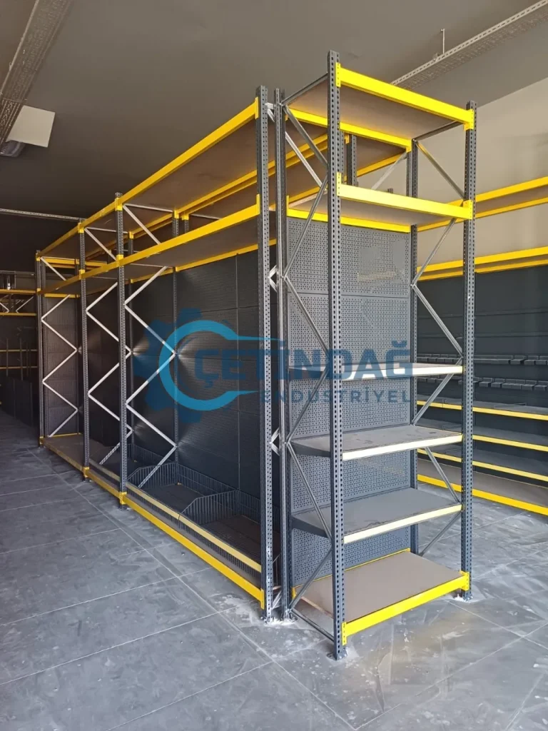 Çetindağ Endüstriyel depo raf uygulaması