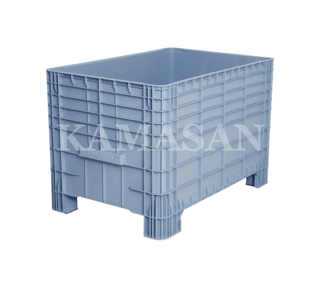 Kamasan TEKNE5500K Topuklu Plastik Kasa – Forklift Uyumlu Dayanıklı Model | Çetindağ Endüstriyel