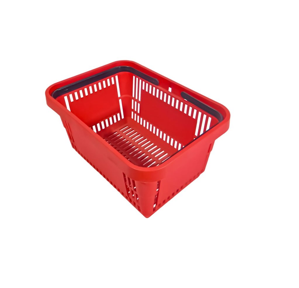 22 Litre Plastik Süper Market Alışveriş El Sepeti | Çetindağ Endüstriyel