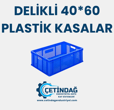 Plastik 400 X 600 Delikli Kasalar