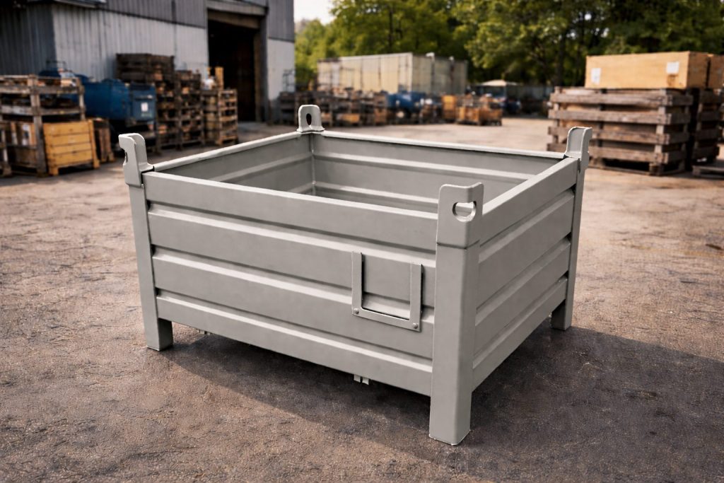 Bursa metal taşıma kasası sanayi tipi çelik metal kasa