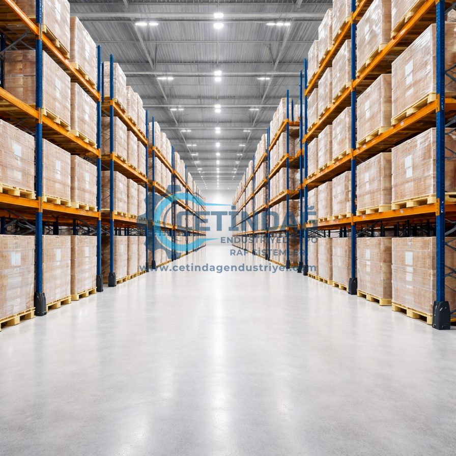 İstanbul ağır yük depo raf sistemi paletli raf yüksek kapasiteli raf