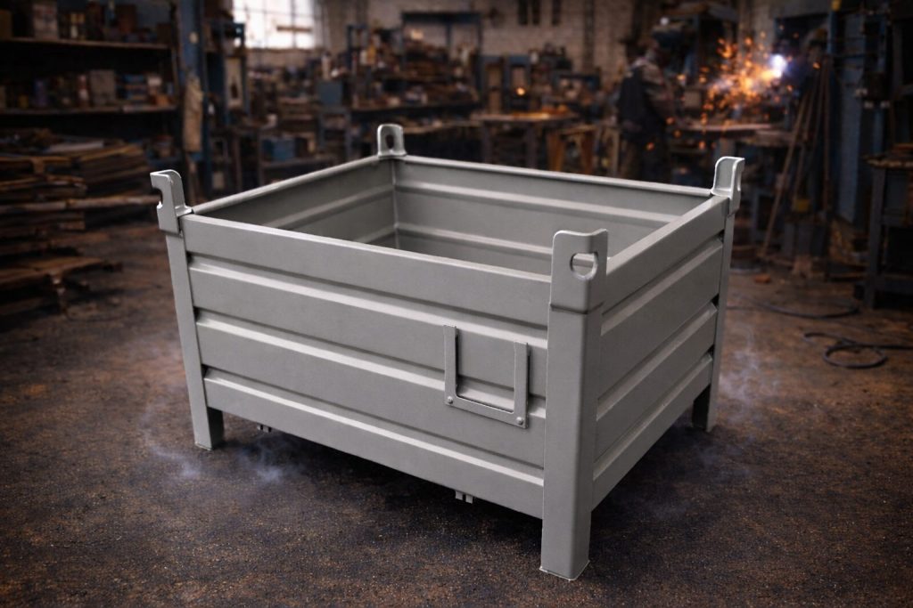 İstanbul metal kasa imalatı sanayi tipi metal taşıma kasası