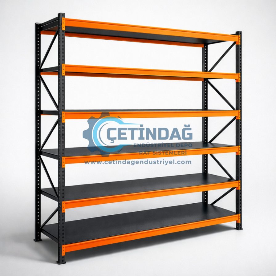İstoç hafif rack raf sistemi depo raf çözümü çelik raf sistemi