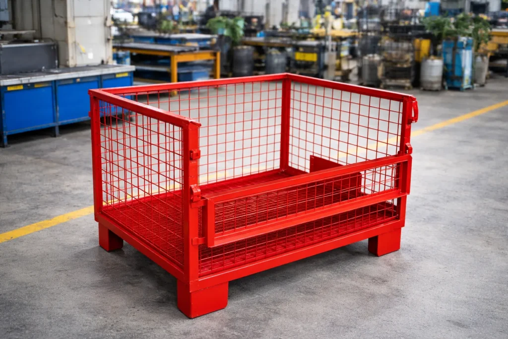 TELLİ METAL TAŞIMA KASALARI